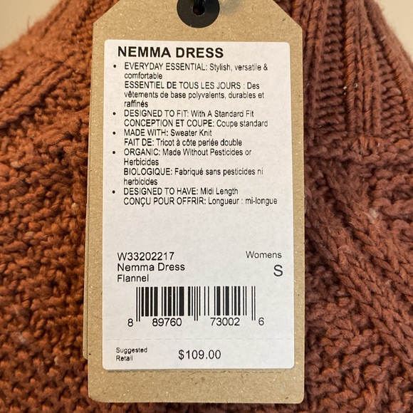 Prana Nemma sweater dress S NWTs - Picture 4 of 5